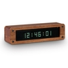 Mini horloge VFD vide fluorescent affichage rétro tube bureau / voiture étagère horloge