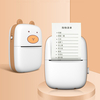 Mini imprimante photo de poche 203DPI sans fil Bluetooth imprimante thermique détiquettes portable