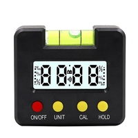 Mini inclinomètre de Digital de 4 x 90 degrés avec le magnétique avec la mesure de niveau de boursouflure résolution de