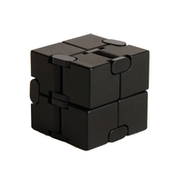 Mini Infinity Funny Magic Cube alliage daluminium soulagement du stress anxiété Blocs Jouet pour enfants adultes