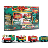 Mini électrique ABS bricolage assemblage réaliste Rail avant Train piste jouer amusant modèle jouet pour enfants cadeau