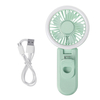 Mini LED Ring Light Fan USB Rechargeable Maquillage Selfie Lampe Air Cooler