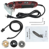 Mini machine de découpe scie circulaire laser électrique kit de meuleuse à main multifonctionnelle outils de coupe de me
