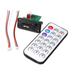 Mini panneau MP3 de décodeur audio du WAV de module avec la télécommande damplificateur