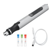 Mini perceuse électrique stylo broyeur ensemble de meulage vitesse Variable polissage fraisage gravure outil de coupe