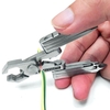 Mini pince à dénuder portable électricien multifonctions EDC Tool 420 Outil de décapage manuel universel en acier inoxyd