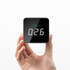 Mini PM2.5 détecteur de qualité de lair détecteur testeur de particules mesurables rechargeable