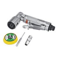 Mini polisseur de ponceuse à air de 90 cm à 90 degrés dangle de polissage orbital polisseur abrasif