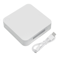 Mini purificateur dair de voiture humidificateur Ozone + Mode commutable dions négatifs pour la maison de voit