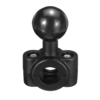 Mini rail de base avec boule de 1 "pour moto de 0, 35" à 0, 61 "de diamètre de support de guidon