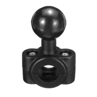 Mini rail de base avec boule de 1 "pour moto de 0, 35" à 0, 61 "de diamètre de support de guidon