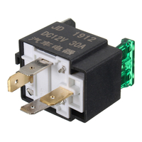 Mini relais de voiture automobile à 4 broches avec fusible quatre jambes DC 12V 30A