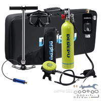 Mini réservoir dair de plongée 1L bouteille de plongée sous-marine réservoir doxygène