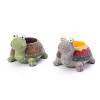 Mini résine artisanale jardinière pot de fleur succulente bureau jardin décoration de bureau à domicile