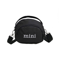 Mini sac à bandoulière en toile multi-poches pour téléphone portable