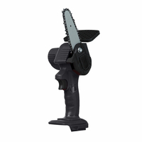 Mini scie à chaîne électrique 1500W 24V 4 pouces scie à une main coupe-bois sans fil