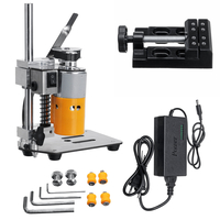 Mini scie à table électrique sans fil 180 W Max 6mm scie à découper réglable avec 1/2 Batteries outils électriques
