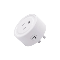 Mini Smart WiFi Switch Power Socket Outlet US Plug Support 3 Type Echo Device Alexa / Smart Things App