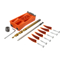 Mini système de machine de kit de gabarit de trou de poche avec le collier de profondeur de peu de foret détape