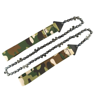 Mini tronçonneuse à chaîne de poche scie de survie durgence bois jardin Camping en plein air randonnée scie à main