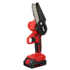 [Mise à niveau] Mensela CS-L1 + Mini scie à chaîne électrique sans fil de 4 pouces LED Scies à une main Coupe-bois à boi