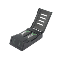 MnnWuu Chargeur Base de Charge pour Manette de Jeu Xbox Series XS avec 2Pcs Rechargeable Batterie Pack pour Xbox One XS