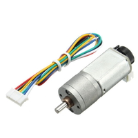 Moteur dencodeur 6V 270rpm Moteur à engrenages CC