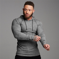 Muscle Fitness hommes costume de sport sweat à capuche en coton hommes Sweatshirts Gym formation Hoodies Joggers vêtemen