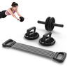 Muscle Training Double Wheel Abdominal Roller Stretch Indoor Sports Exercise Tools Équipement de fitness