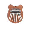 Muspor 8 touches Mini Kalimba afrique pouce Piano Mbira bois massif clavier Instrument cadeau jouet avec pendentif laniè