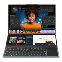 N-One NBook Fly Laptop 16 Inch+Touchable 14 Inch Dual Screen Intel Xeon W-10885M Octa Core 16GB DDR4 1TB SSD 58Wh Batter