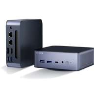 N-ONE NPC Pro Mini PC Intel i7-11390H 4 Cores 8 Threads 32GB DDR4 1TB NVMe SSD Windows 11 Pro WIFI6 BT5.2 HD Display Min