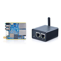 NanoPi R1 Routeur IoT à double port Ethernet Allwinner H3 512 Mo/1 Go RAM avec routeur USB et port série