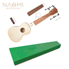 NAOMI 1 ensemble 21 `` Soprano ukulélé inachevé bricolage Kit érable contreplaqué corps Hawaii guitare ukulélé travail m