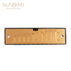 Naomi 10 trous Harmonica Reed Plaques de Remplacement Clé De C En Laiton Reed Inachevé Harmonica Peigne Bois Instrument