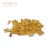 NAOMI 100 pièces 11mm * 6mm vis de guitare électrique pour Pickguard support de plaque arrière bricolage Luthier outil P