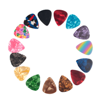 NAOMI 500PCS sans choix de guitare standard Médiators cellulo d