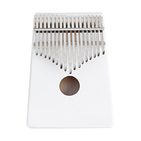 NAOMI K06 17 touches Kalimba Wihte Thumb Piano Instruments de musique