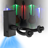 Naomi LED Support de support mural pour guitare légère Nylon Support mural pour crochets pour accessoires électriques/gu