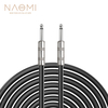 NAOMI métal 6.35mm Jack à 6.35mm Jack connecteur 3M / 10FT PVC câble câble Audio numérique
