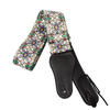 Naomi Nylon sangle de guitare sangle de guitare réglable ceinture fleur motif pour basse électrique acoustique réglable