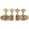NAOMI Professional Deluxe German Style 3/4 4/4 Double Bass Tuners Simple Machine Head Brass & Steel Bass Head