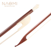 NAOMI Style Baroque 4/4 Archet De Violon En Bois Du Brésil Avec Ivoire Comme Grenouille Blanc Crin De Cheval Léger Et Ar