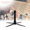 NAOMI support de flûte Portable support de support de flûte pliable support de trépied support pour accessoires din