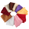 Nappe carrée absorbante de polyester de 120cm pour le décor de mariage de restaurant dhôtel