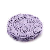 Napperon en dentelle à motif floral