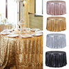 Nappe ronde 47  nappe pailletée nappe nappe banquet décoration de fête de mariage nappe