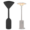 NASU 241CM Housse de chauffage de terrasse debout 600D Housses de chauffage imperméables Oxford résistantes avec fermetu
