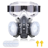 NASUM 308 masque de protection respiratoire masque lunettes réutilisables avec bouchons doreille filtres pour le po