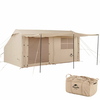 Naturetrekking tente gonflable extérieure Portable grand espace tente de Camping familiale de luxe avec cheminée de luca